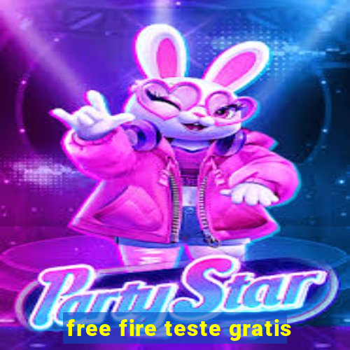 free fire teste gratis